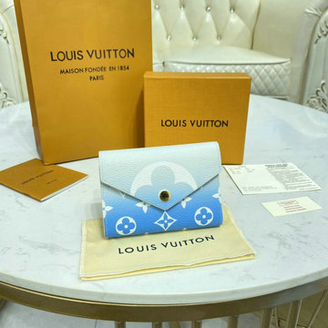商品名称：ルイヴィトン LOUISVUITTON 057-M80387  2021年最新入荷 ポルトフォイユ ヴィクトリーヌ 三つ折り短財布 ショートウォレット カードポケット 札入れ モノグラムキャンパス