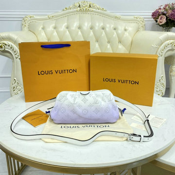 商品名称：ルイヴィトン LOUISVUITTON  057-M80497 2021年最新入荷 スカラ ミニ ポーチ 斜め掛け ショルダーバッグ クロスボディバッグ レディースかばん マヒナレザー