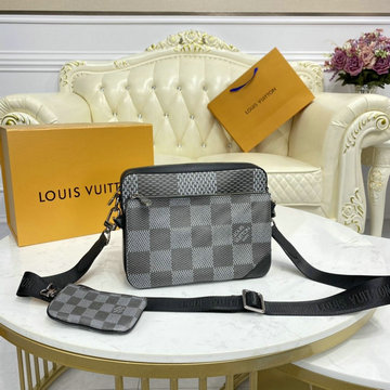 ルイヴィトン LOUISVUITTON 057-N50017 2021年最新入荷 トリオ メッセンジャーバッグ 斜め掛け ショルダーバッグ メンズかばん クロスボディ