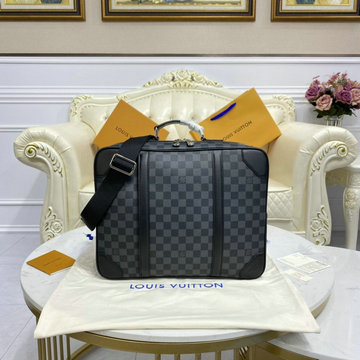 ルイヴィトン LOUISVUITTON 057-N50051 2021年最新入荷 ブリーフ バックパック 3way トートバッグ ショルダーバッグ リュック メンズ ビジネスかばん