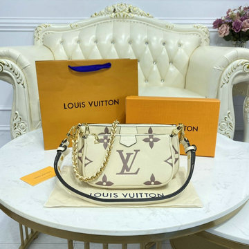 ルイヴィトン LOUISVUITTON 057-M45777B 2021年最新入荷 ミュルティ ポシェット アクセソワール ショルダーバッグ ポーチ チェーンウォレット