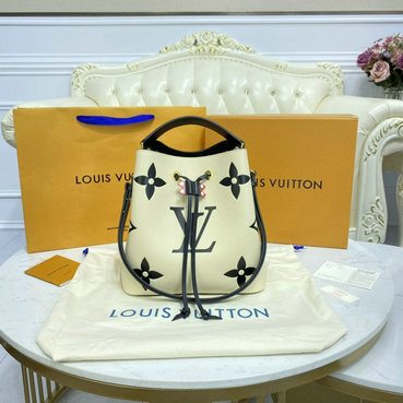 ルイヴィトン LOUISVUITTON 057-M56889 2021年最新入荷 ネオノエ バケットバッグ ショルダーバッグ トートバッグ ドローストリングバッグ エピ レザー