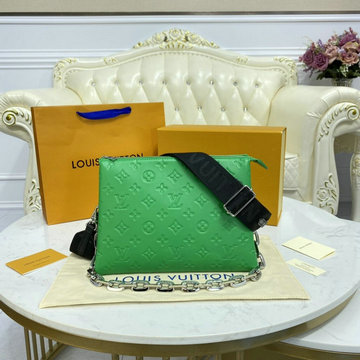 商品名称：ルイヴィトン LOUISVUITTON 057-M57936 2021年最新入荷 クッサン PM ショルダーバッグ クロスボディバッグ レディースかばん モノグラム パターン ラムレザー