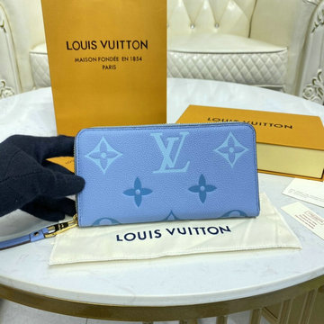 ルイヴィトン LOUISVUITTON 057-M80402L  2021年最新入荷 ジッピー ウォレット ラウンドファスナー長財布 ロングウォレット モノグラム アンプラント レザー