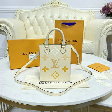 ルイヴィトン LOUISVUITTON 057-M80449 2021年最新入荷 プティット サックプラ トップハンドルバッグ トートバッグ 2way ショルダーバッグ