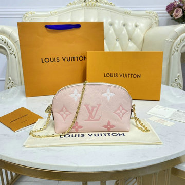 ルイヴィトン LOUISVUITTON 057-M80502LF 2021年最新入荷 ポシェット コスメティック ポーチ チェーンウォレット 手持ちかばん 化粧バッグ
