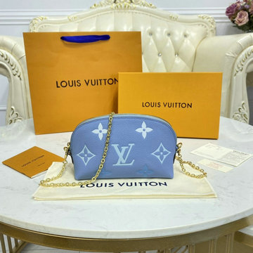 ルイヴィトン LOUISVUITTON 057-M80502LL 2021年最新入荷 ポシェット コスメティック ポーチ チェーンウォレット 手持ちかばん 化粧バッグ