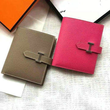 エルメス HERMES 99-HES20003KQ 2021年最新入荷 ベアン 二つ折り短財布 ショートウォレット カードケース エプソン