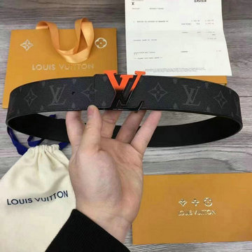 ルイヴィトン LOUISVUITTON 057-M0331V 2021年最新入荷 サンチュール LVスプレー リバーシブル ベルト 幅40mm カーフレザー