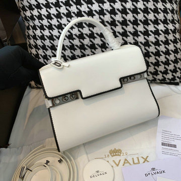 デルヴォー Delvaux 99-DE0020BPQBS 2021年最新入荷 トップハンドルバッグ トートバッグ 2way ショルダーバッグ クロスボディ レディースかばん BOX革