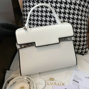 デルヴォー Delvaux 99-DE0028BPQBS 2021年最新入荷 トップハンドルバッグ トートバッグ 2way ショルダーバッグ クロスボディ レディースかばん カーフレザー