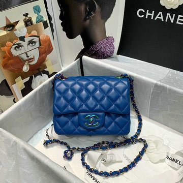 シャネル CHANEL CC-CH1115PYLZ 2021年最新入荷 クラシック 斜め掛け ショルダーバッグ フラップバッグ レディースかばん クロスボディ ラムスキン