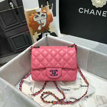 シャネル CHANEL CC-CH1115PYMY 2021年最新入荷 クラシック 斜め掛け ショルダーバッグ フラップバッグ レディースかばん クロスボディ ラムスキン