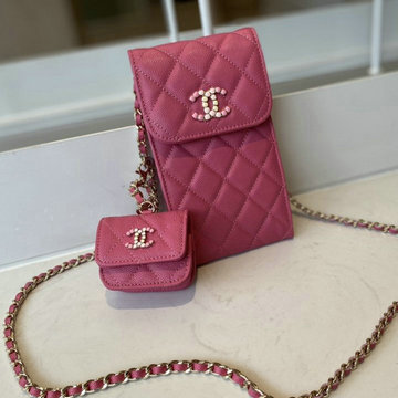シャネル CHANEL CC-CH2033MH 2021年最新入荷 モバイルフォン Airpods ケース ケ携帯ケース 小銭入れ チェーン付き スマートフォンケース