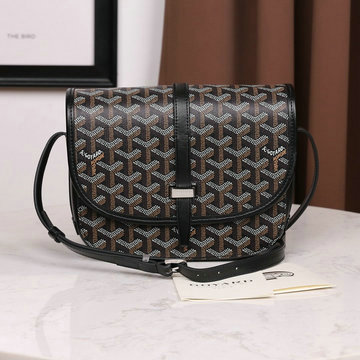 ゴヤール GOYARD BX-GY8983BK  2019年新色入荷 ベルヴェデール バッグ 斜め掛け ショルダーバッグ コーティングキャンバス レザー