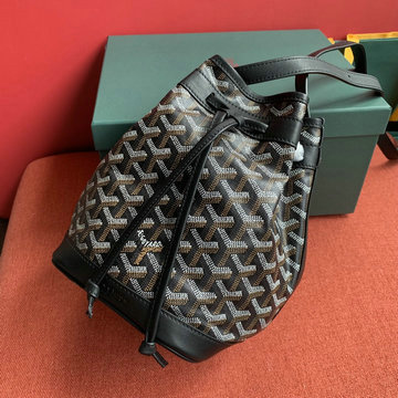 ゴヤール GOYARD BX-GY020196BK  2021年新色入荷 プティ フロ バゲットバッグ ドローストリングバッグ ショルダーバッグ クロスボディバッグ