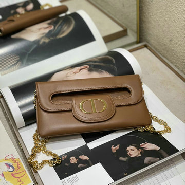 クリスチャンディオール CHRISTIAN DIOR 025-CD8642PKF 2021年最新入荷 DOUBLE ダブル チェーンウォレット 斜め掛け ショルダーバッグ クロスボディ