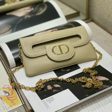 クリスチャンディオール CHRISTIAN DIOR 025-CD8642PMB 2021年最新入荷 DOUBLE ダブル チェーンウォレット 斜め掛け ショルダーバッグ クロスボディ
