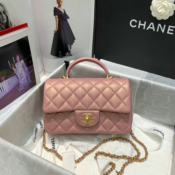 商品名称：シャネル CHANEL 025-CH2431YJF 2021年最新入荷 トップハンドル ミニ フラップバッグ トートバッグ ハンドバッグ 2way 斜め掛け ショルダーバッグ