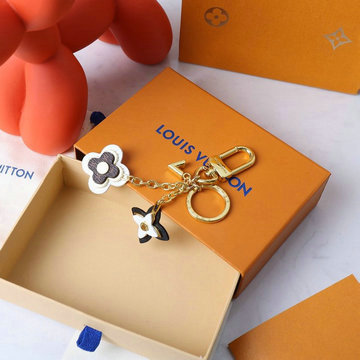 ルイヴィトン LOUISVUITTON 025-M63084B 2021年最新入荷 ポルト クレ ブルーミング フラワー キーホルダー キーリング キーケース バッグチャーム