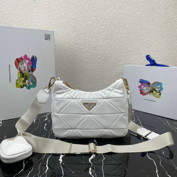 プラダ PRADA 025-PD1BC151PBS 2021年最新入荷 斜め掛け ショルダーバッグ クロスボディバッグ レディースかばん カーフレザー