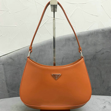 プラダ PRADA 025-PD1BC499CS　 2021年最新入荷 クレオ ホーボーバッグ ショルダーバッグ レディースかばん トライアングルロゴ付 カーフレザー