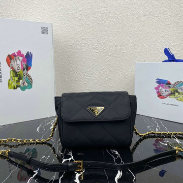 プラダ PRADA 025-PD1BD619 2021年最新入荷 フラップバッグ 斜め掛け ショルダーバッグ レディースかばん クロスボディバッグ ナイロン