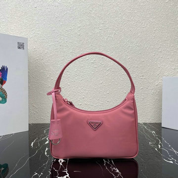 プラダ PRADA 025-PD1NE515PFH 2021年最新入荷 クレオ ホーボーバッグ ショルダーバッグ レディースかばん トライアングルロゴ付 ナイロン
