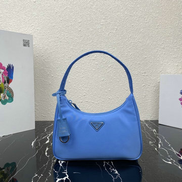 プラダ PRADA 025-PD1NE515PLS 2021年最新入荷 クレオ ホーボーバッグ ショルダーバッグ レディースかばん トライアングルロゴ付 ナイロン