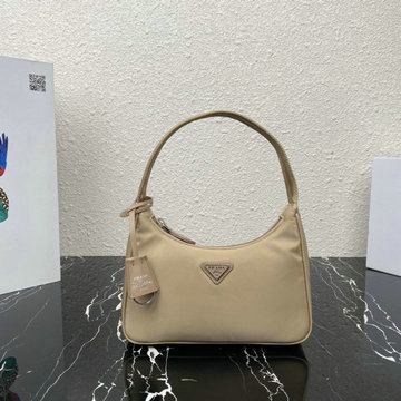 プラダ PRADA 025-PD1NE515PXS 2021年最新入荷 クレオ ホーボーバッグ ショルダーバッグ レディースかばん トライアングルロゴ付 ナイロン