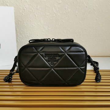 プラダ PRADA 025-PD1BH141BK 2021年最新入荷 スペクトラム 斜め掛け ショルダーバッグ レディースかばん クロスボディバッグ レザー