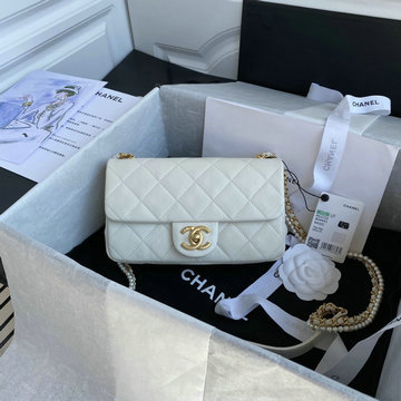 シャネル CHANEL 057-CH2210BS 2021年最新入荷 フラップバッグ 斜め掛け ショルダーバッグ パーツ付きチェーン レディースかばん クロスボディ カーフスキン