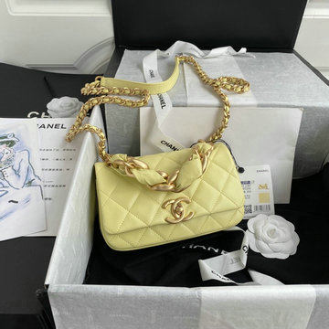 シャネル CHANEL 057-CH2387Y 2021年最新入荷 ミニ フラップバッグ 斜め掛け ショルダーバッグ クロスボディ レディースかばん ラムスキン