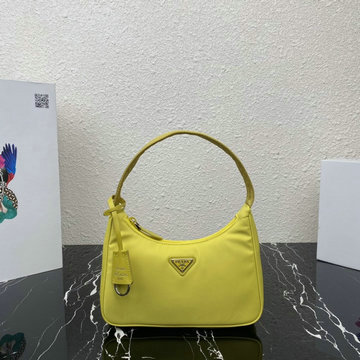 商品名称：プラダ PRADA 025-PD1NE515PYL 2021年最新入荷 クレオ ホーボーバッグ ショルダーバッグ レディースかばん トライアングルロゴ付 ナイロン