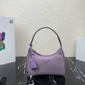 プラダ PRADA 025-PD1NE515PZS 2021年最新入荷 クレオ ホーボーバッグ ショルダーバッグ レディースかばん トライアングルロゴ付 ナイロン