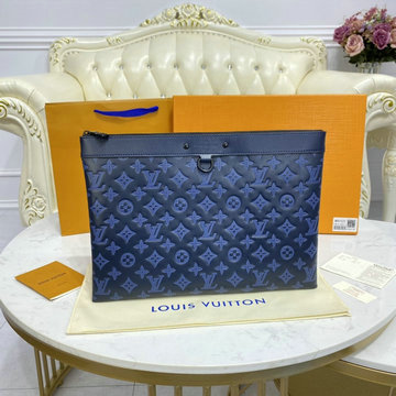 ルイヴィトン LOUISVUITTON 057-M80425 2021年最新入荷 ポシェット ディスカバリー 手持ちかばん クラッチバッグ セカンドバッグ モノグラム シャドウ レザー