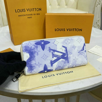ルイヴィトン LOUISVUITTON 057-M80499L2021年最新入荷 ジッピーウォレット ヴェルティカル ァスナー長財布 ウォーターカラー モノグラム キャンバス