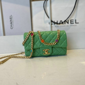 シャネル CHANEL CC-CH2380CL 2021年最新入荷 フラップバッグ 斜め掛け ショルダーバッグ クロスボディ レディースかばん キャビアスキン