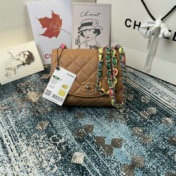 シャネル CHANEL CC-CH2411JT  2021年最新入荷 フラップ バッグ 斜め掛け ショルダーバッグ クロスボディバッグ レディースかばん ラムスキン