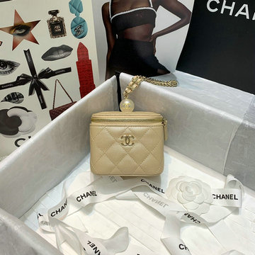 商品名称：シャネル CHANEL CC-CH81091XS 2021年最新入荷 クラシック スモール ヴァニティー ケース 斜め掛け ショルダーバッグ クロスボディ レディースかばん キャビアスキン