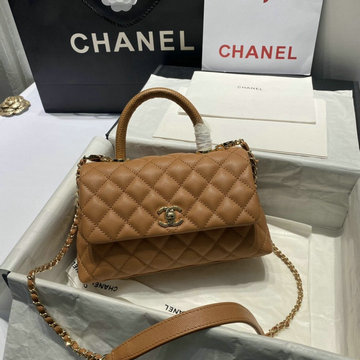 シャネル CHANEL CC-CH92990GQJTH 2021年最新入荷 トップハンドルバッグ トートバッグ 2way ショルダーバッグ レディースかばん グレインドカーフスキン