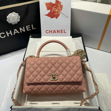 シャネル CHANEL CC-CH92991GQJFH  2021年最新入荷 トップハンドルバッグ トートバッグ 2way ショルダーバッグ レディースかばん グレインドカーフスキン
