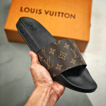 ルイヴィトン LOUISVUITTON MS-LVJ21010　2020年最新入荷 ウォーターフロント ライン ミュール スリッパ フラットサンダル ぺたんこサンダル