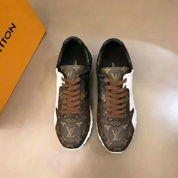 ルイヴィトン LOUISVUITTON MS-LVJ21011　2020年最新入荷 ランアウェイ ライン スニーカー レースアップシューズ スポーツシューズ