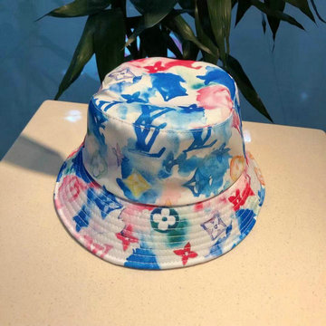 商品名称：ルイヴィトン LOUISVUITTON JS-MZLV21027　2021年最新入荷 エスバドリーハット フェドラハット 帽子 つば広帽子 日焼け止め ボネ モノグラム ウォーターカラー