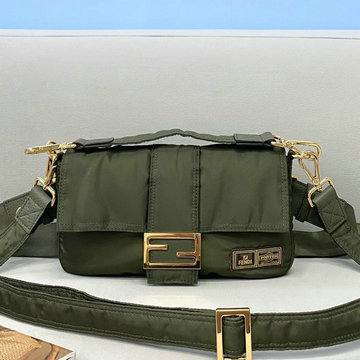 フェンディ FENDI CL-FD0131sML　2021年最新入荷 バゲットバッグ 斜め掛け ショルダーバッグ ウェストバッグ チェストバッグ クロスボディ ナイロン