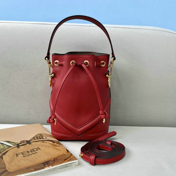 フェンディ FENDI CL-FD028PRD　2021年最新入荷 モン トレゾール バゲットバッグ 斜め掛け ショルダーバッグ トートバッグ クロスボディ ドローストリングバッグ