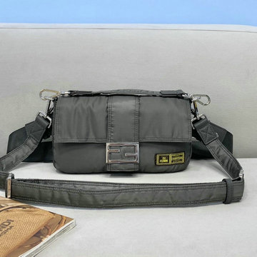 フェンディ FENDI CL-FD0131sBK　2021年最新入荷 バゲットバッグ 斜め掛け ショルダーバッグ ウェストバッグ チェストバッグ クロスボディ ナイロン