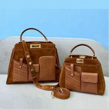 フェンディ FENDI CL-FD2113LJQZ　2021年最新入荷 ピーカブー トートバッグ ハンドバッグ 2way ショルダーバッグ クロスボディバッグ レディースかばん