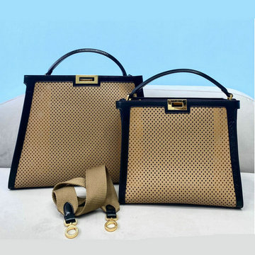 フェンディ FENDI CL-FD36319sBK　2021年最新入荷 ピーカブー エックスライト トートバッグ ハンドバッグ 2way ショルダーバッグ レディースかばん